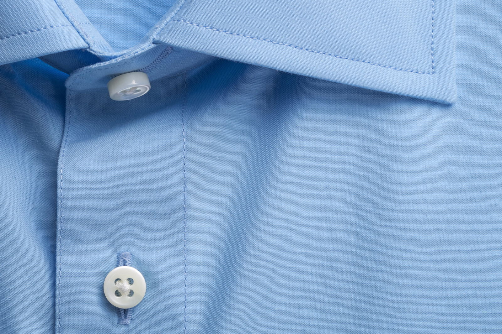 Lichtblauw overhemd