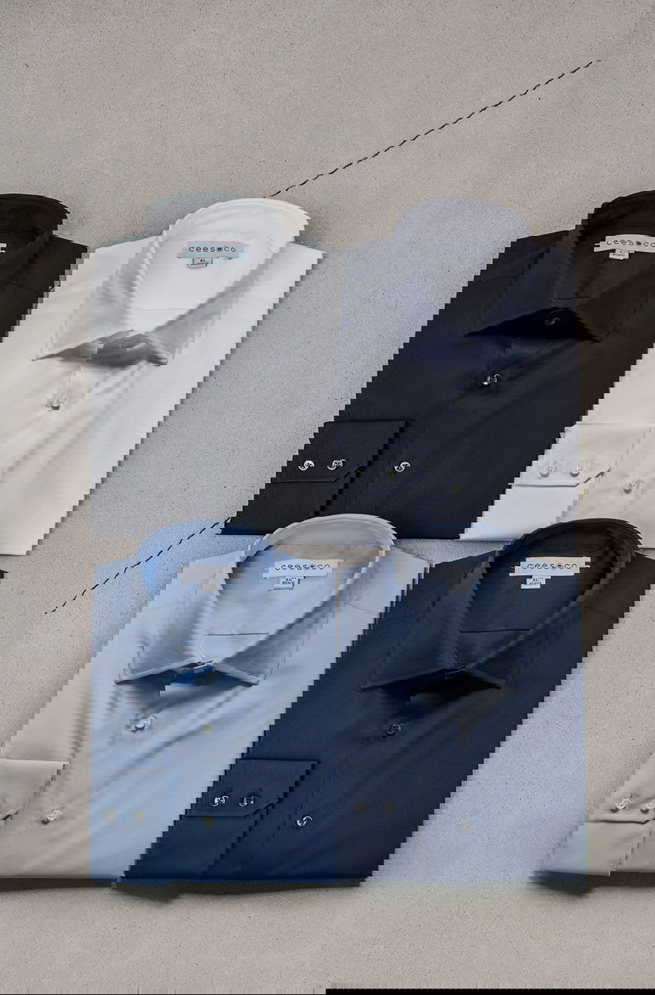 heren overhemd zwart