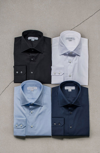 heren overhemd zwart