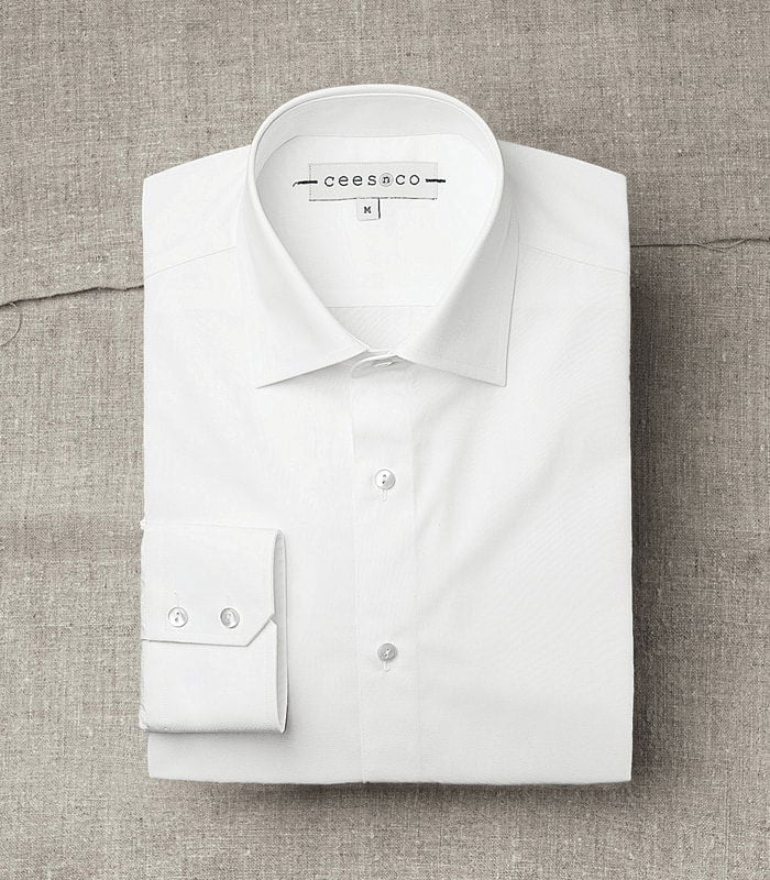 Wit overhemd